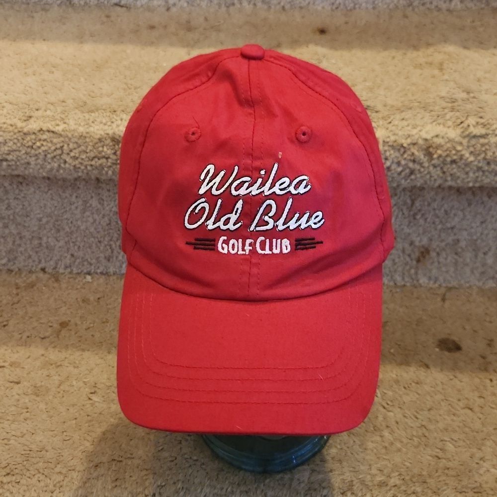 Wailea Old Blue Golf Club Hat Maui Hawaii